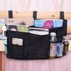 Home Storage Bags Bedroom Beside Bed Solid Grocery Organizers Phone Pen Book Holders Folding