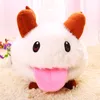 Dorimytrader Novelty Toy Big 50cm Söt fylld mjuk plysch Poro Toy Pillow Kids Play Doll Cushion Baby Present DY613086076039