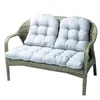 3 pièces banc doux coton coussin de siège maison meubles de jardin Patio chaises longues coussins de dossier chaise longue banc siège chaise oreillers Y201875586