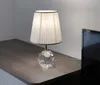 현대 LED 크리스탈 테이블 램프 침실 침대 옆 램프 스터디 룸 거실 다이닝 테이블 유리 책상 램프 홈 장식 전등