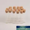 Mini-Glasgefäße mit Korken, 3 ml, 6 ml, Weithalsflaschen, Aufbewahrungsflaschen für Sand, flüssige Lebensmittelflaschen, 100 Stück, kostenloser Versand