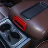 ABS ARMREST BOX SWITCH-knapp Dekorativ täckning Röd för Chevrolet Silverado GMC Sierra 2014-2018 Interiörstillbehör251R