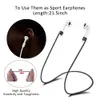 Pele Hot Selling Silicone Case Capa Fone de ouvido bolsa de protecção Anti-perdida fio fone de ouvido Caso Eartips sem fio para a Apple AirPods