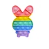 DHL Jouets de Pâques Bunny Bubble Push Anti-Stress Puzzle pour enfants Fidget Sensory Toy Pack cadeau de Pâques pour les enfants