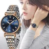 Lady Diamond Zegarki Luksusowy Projektant Kreatywny Design Steel Women Wristwatch Wodoodporny Zegar Kwarcowy Zegarek Kobiet Relogio Feminino