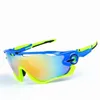 Nouvelles verres à cyclistes polarisés à cyclisme Polarise Sunglasses Jaw Outdoor Mountain Designers Sports Bicycle Sun Glasses avec Cases Boxs1736820