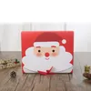 Cajas de regalo de Nochebuena Caja grande de dulces de Navidad Cajas de regalo de papel de Papá Noel Diseño de caja Caja de embalaje impresa Decoraciones de actividades SN4767