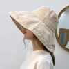 Letnie Damskie Szerokie Brim S Travel Bucket Moda Damska Outdoor Fisherman Cap Kobieta Casual Beach Sun Hat