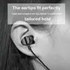 FAAEAL Hi Fi auriculares en el oído Deep Bass auriculares estéreo de auriculares de metal rap rock DJ Auriculares para teléfono del oído Brotes jugador 3.5mm