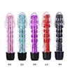 NXY Vibrators YueChao Dragon Whisker Stick Crystal Spiked Single Shock Små Bald Dragon Ball Av Vibration Massage Vuxenprodukter 0226