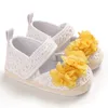 جميل الرضع طفل الأميرة أول مشوا الوليد الطفل بنات كيد prewalker لينة حلول حذاء القوس اللباس الحياكة الأحذية الأحذية 1