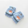 Cartoon 1-3y Rękawice dla niemowląt Cute Infant Rękawiczki Zimowe Dzianie Wool Toddler Rękawiczki Baby Mettny Dziewczyny Mittens Chłopcy Rękawice