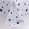 Solstício 3D Universo Estrelas de cama 3/4 pcs Kit de desenhos animados Bedsheet Bedclothes Bedclothes Cama Roupa de cama Única gêmea Twin Queen Twin Tamanhos Y200417
