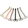 200pcs 180mm Candle Cutter Wick Oil Lamp Stainless Steel Scissors Trim Trimmer Cutters Clipper Snuffers Gift