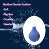 Ampoule de lavement en caoutchouc de qualité médicale récipient de nettoyage de lavement environnemental Douche de nettoyage de vagin Anal pour homme femme