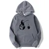 Luvtröjor herr Sweatshirts Modemärke Astronaut Rolig Design Tryck Blended Bomull Vår Höst Man Casual Hip Hop Hoodie