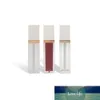 7ml Square Makeup Liquid Empty Lipstick Lip Gloss Tubes White Black Cap Transparent Frosted Cosmetic Packaging Container