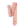 Nackband sitonjwly 6cm slips för mäns bomull tryckt blommor smal mode casual collar smal slips anpassad logotyp1