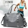 Outdoor Sports Gym Bags Men Women Fitness Training Yoga Mat Bag Travel Handbag Waterproof Sport Bag Ladies Luggage Bags Sac De Q0113