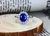 Wedding Rings Silver Crystal Jewelry gold Plated Brass Cubic Zirconia Sapphire Gemstone Rings