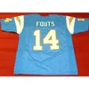 Mitch Custom Football Jersey Hommes Jeunes Femmes Vintage DAN FOUTS Rare High School Taille S-6XL ou n'importe quel nom et numéro de maillots