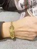 14k Oro Laminado San Judas Tadeo Armband Männer Frauen Punk Einzigartiges Armband religiöses Platin Armband religiöser Schmuck74417557969586