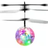 Éclairage LED RC Flying Ball Lumineux Balles de vol pour enfants Électronique Infrarouge Induction Avion Télécommande Jouets Lumière Mini Hélicoptère