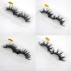 3050100200 paires entières 25mm 3D cils de vison 5D cils de vison emballage dans un plateau étiquette maquillage dramatique longs cils de vison96284675786786