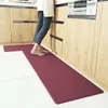 Длинный кухонный коврик водонепроницаемый и маслостойкий кухонный напольный коврик против усталости, подушечка для ног, противоскользящий, износостойкий коврик Door2780