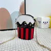 Mini sac de dessin animé pour enfants, sacs à bandoulière mignons de crème glacée pour filles, sacs à main et pochettes pour pièces de monnaie pour bébé