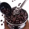 قهوة طاحونة قهوة دليل طحن الخشبية السيراميك Core يدويًا مصنوعة رجعية مطحنة المطبخ 1 PCS Mills200a