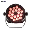 뜨거운 판매 효과 방수 LED BIG PAR 18X18W RGBWA+UV 조명 DMX 컨트롤러 파티 DJ 디스코 바 스트로브 디밍 프로젝트