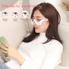 Eye électrique Massager Vibration Eyes Fatigue Soulagement Chauffage Outil de massage Anti Rides Soins oculaires avec 3 modes Rechargeable