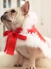 Bouledogue français vêtements pour chiens manteau chaud hiver manteau rouge pour le nouvel an carlin Bichon Chiwawa noël chiot vêtements pour animaux de compagnie manteaux vestes T3958238