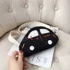 Mignon dessin animé voiture garçons enfants sacs à bandoulière belle velours côtelé bébé filles sac à bandoulière mode enfants porte-monnaie sacs à main portefeuille