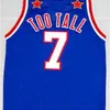 Custom 604 Youth Women Vintage Vintage "TOO TALL" HALL HARLEM GLOBETROTTERS Maillot de basket-ball Taille S-4XL ou personnalisé avec n'importe quel nom ou numéro de maillot