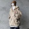 Lindsey Seader Mens Fleece Fauxe Fur Thin Parkas Jacket Winter Fashion Теплый пальто повседневное измельчение