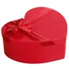 Florist Hat Boxes Red Heart w kształcie serca