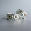 Ювелирные изделия в стиле хип-хоп, кольцо с маргариткой из серебра 925 пробы, простые регулируемые кольца на палец, японский светильник, роскошные персональные украшения, Рождественский подарок для Fema268t