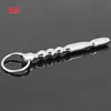 Male Device Stainless steel Penis Plug Urethral Tube Catheter Sounding Bead Stimulate Plug Urethra Stretching Sex Toys for Men7960928