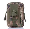 Esporte ao ar livre Casual Cinto Tático Loops Bolsa De Cintura Moile Camuflagem Camuflagem Cintura Pacote Smartphone Modelo Molle Sacos