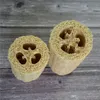 ZL0528 Spazzole da bagno Spugne Lavapavimenti 10 * 4-6 cm Luffa naturale Spazzole Rimuovi la pelle morta Massaggio Pulito esfoliante Strofinare il piatto Pennello Pennello Strumento di lavaggio Cucina Bagno