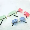 Designer Zonnebril Grote C Vierkante Mannen Luxe Franse Mode Zonnebril Vrouw Vintage Shades Green Sunglass Blue Sunglasses