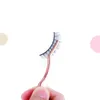 MP049 새로운 속눈썹 Tweezer 스테인레스 스틸 속눈썹 어플리케이터 LASH Extension Curler Lash Theezers 클립 액세서리 메이크업 도구 OEM