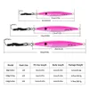 Goture 3PCSlot Sea Fishing Lure Metal Spoon Lead Fish 80g 100g 150g 200g 300g Vertikal jigging för storspelfiske Y2008274271868