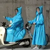 Eva Raincoat Women Hombres con cremallera Motocicleta Poncho de montaña