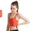 Thread Doppellagige Yoga-Outfits, Tank-Tops, Sportunterwäsche, Damen-Kreuzweste, stoßfest, Fitness-BH, Fitnessstudio, Kleidung, Hemd