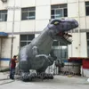 Modello di dinosauro gonfiabile feroce gigante da parata, altezza 5 m, replica animale, palloncino T.rex per la decorazione del parco