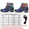 Socofy Echt Leer Vrouwen Laarzen Vintage Boheemse Enkellaars Dames Schoenen Rits Lage Hak Dames Schoenen Vrouw Botas Mujer 2010201470556