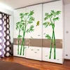 Amovible Vert Bambou Forêt Profondeurs Wall Sticker Creative Style Chinois DIY Arbre Home Decor Stickers pour Salon Décoration 201202